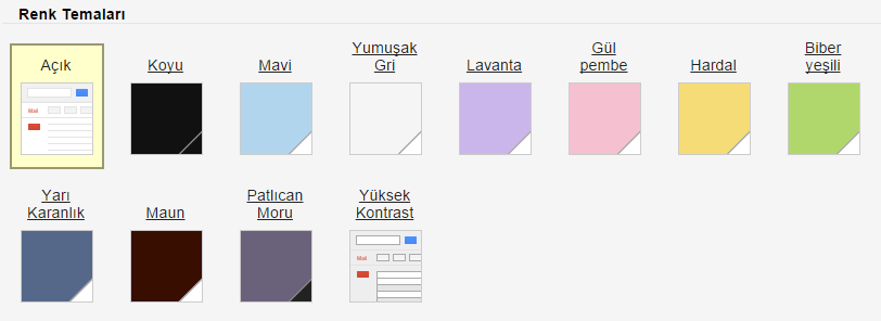 gmail-temalar